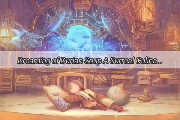 Dreaming of Durian Soup A Surreal Culinary Adventure That Defies All Odds